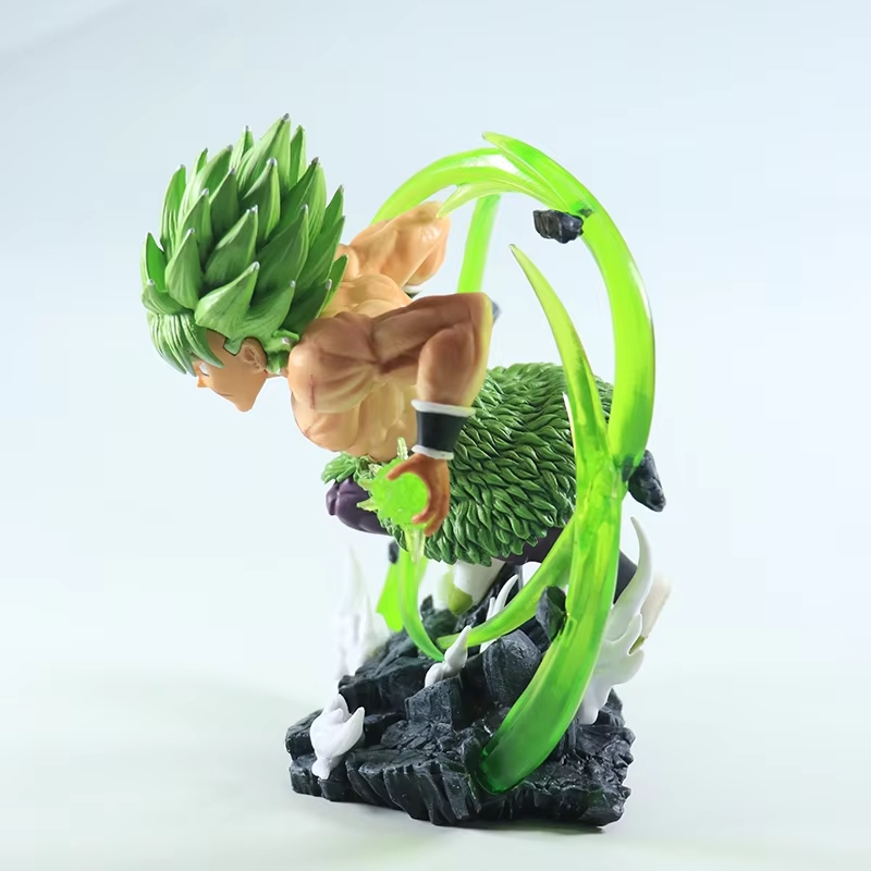 Dragon Ball Super Saiyan Broly Figure in Action