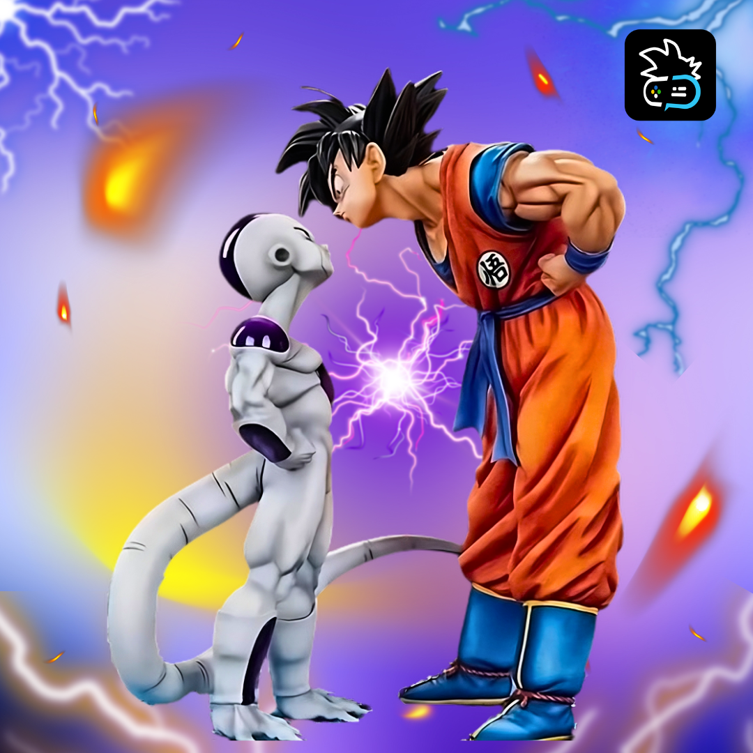 Dragon Ball Z Figures Frieza Vs Son Goku 24cm