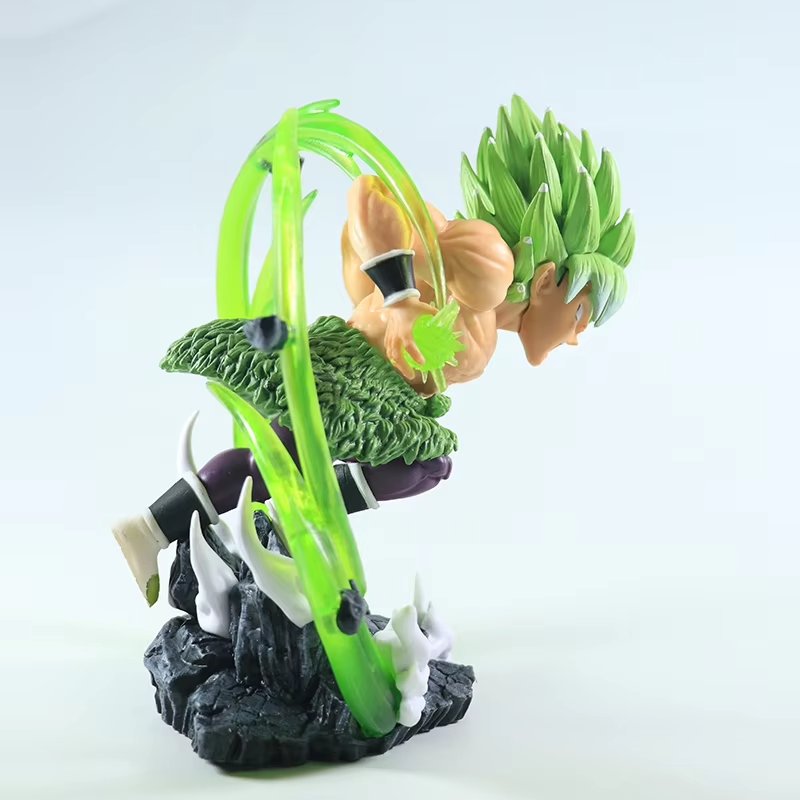 Dragon Ball Super Saiyan Broly Figure in Action