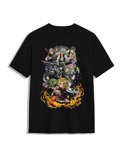 Pack Katana de Inosuke + Katanero + Caminseta Habilidades Demon Slayer