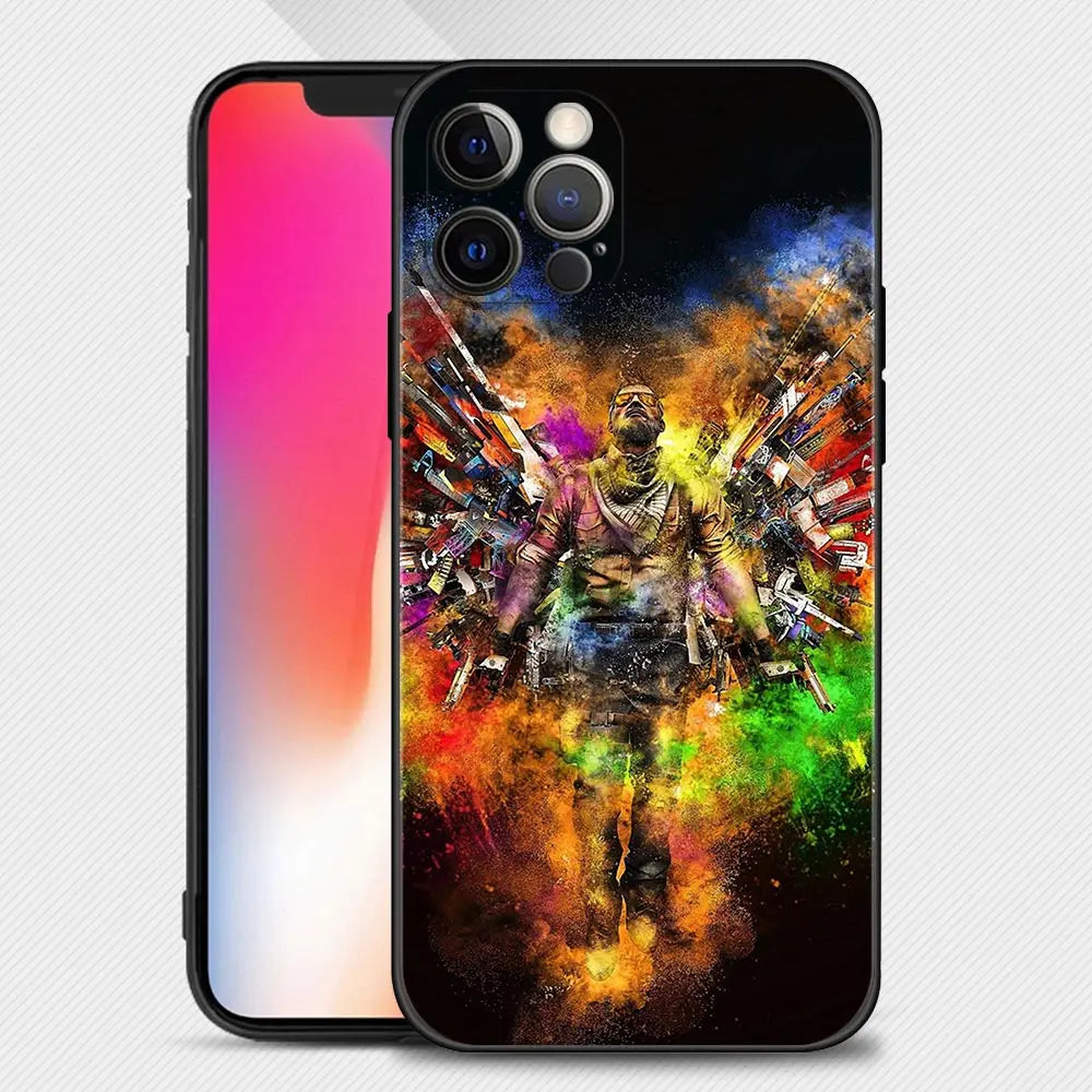 Silicone iPhone Case Counter Strike CS:GO