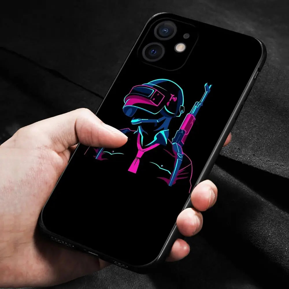 Silicone iPhone Case Counter Strike CS:GO