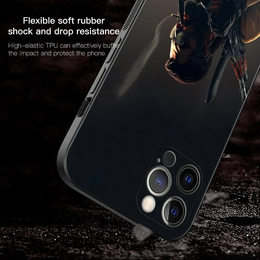 Silicone iPhone Case Counter Strike CS:GO