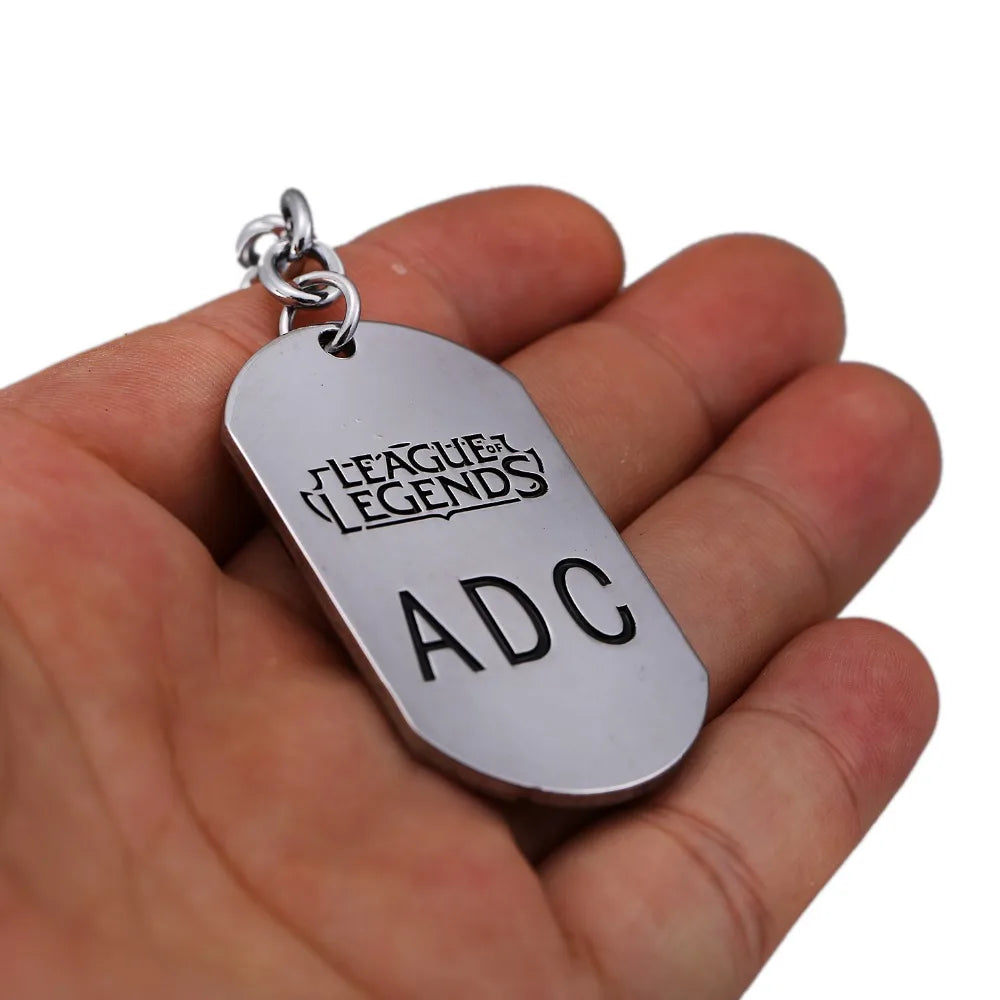 League of Legends Position Keychains