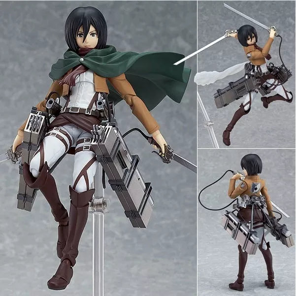 Attack on Titan Eren, Mikasa & Levi Figure