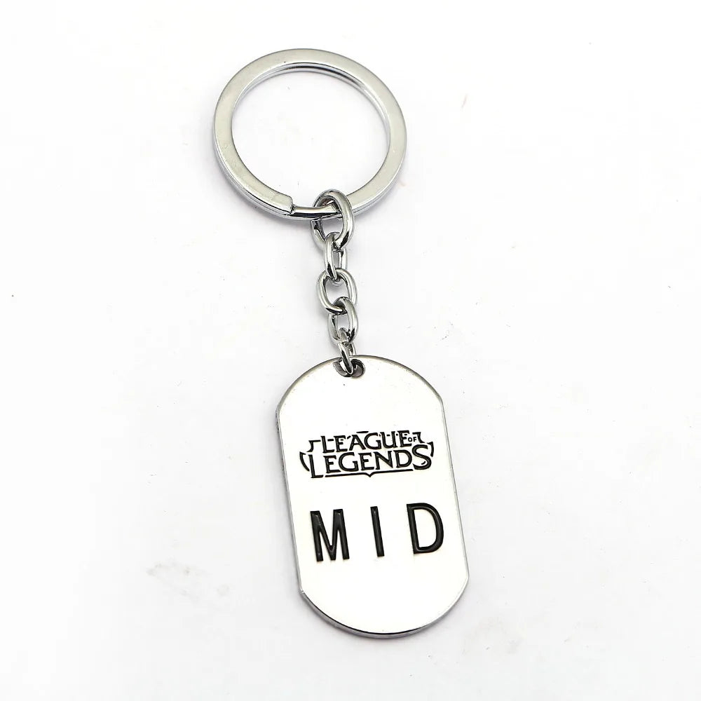 League of Legends Position Keychains