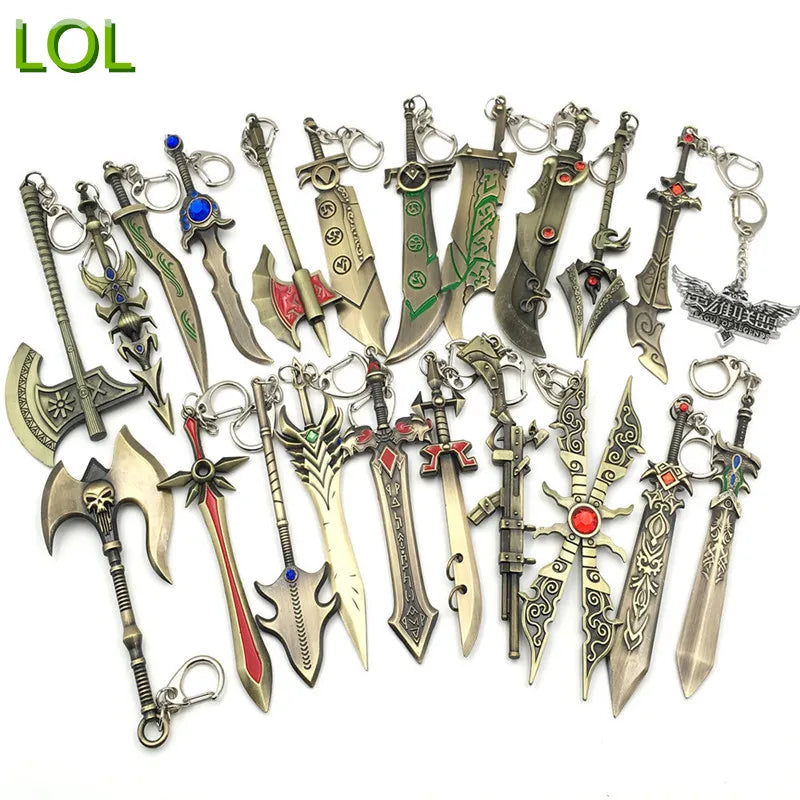 League Of Legends Keychains 12cm