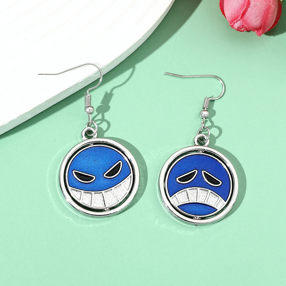 One Piece Portgas D. Ace Earrings