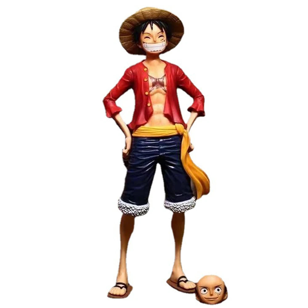 Figura de Luffy 28CM - One Piece con Cambio de Expresiones