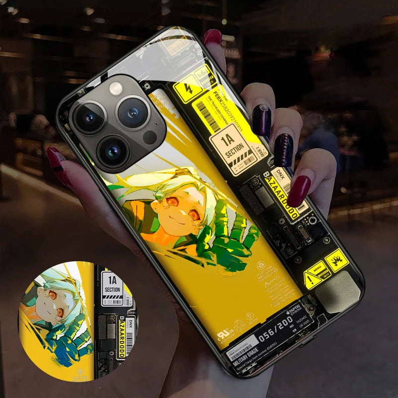 Fundas LED iPhone Cyberpunk