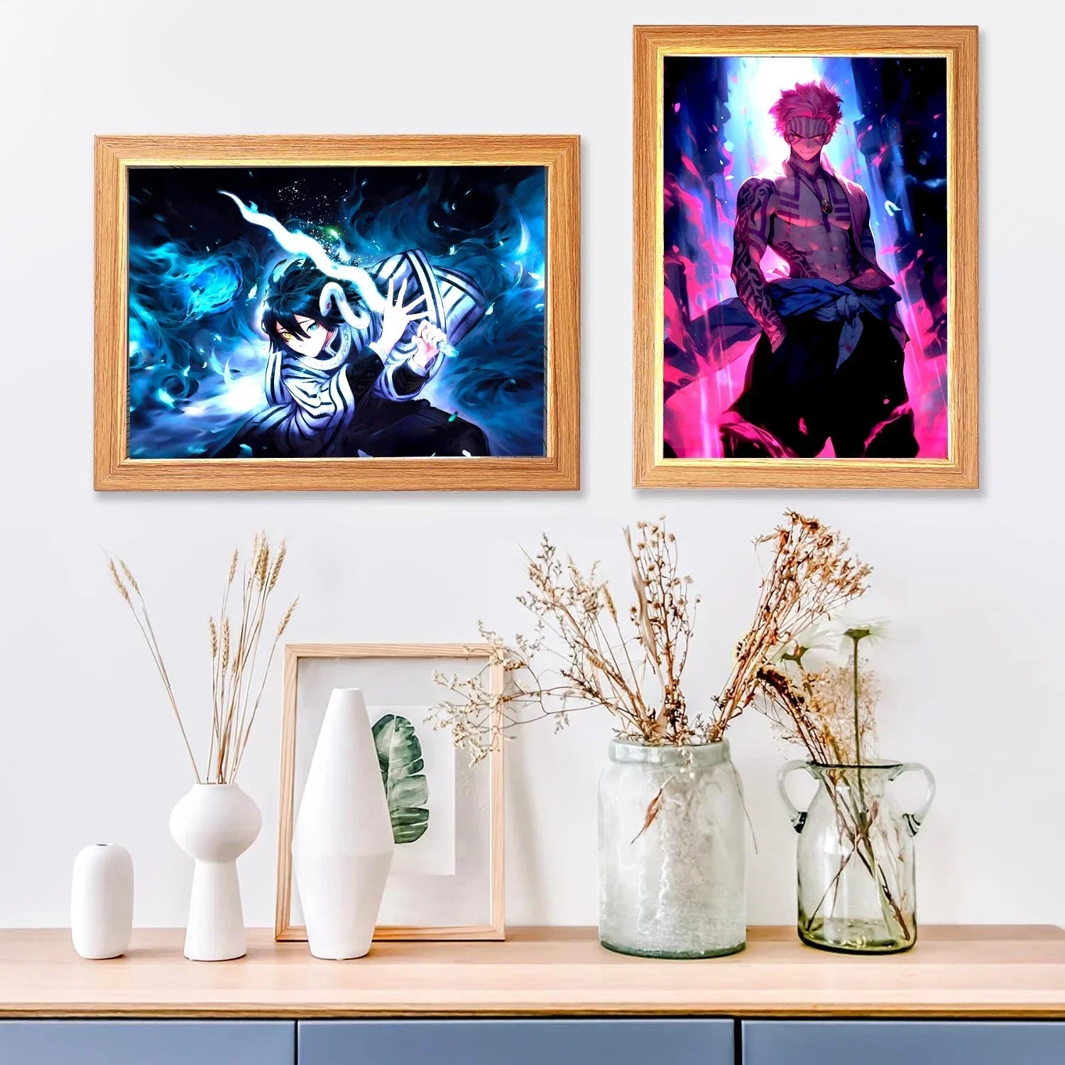 Marco de Luz Obanai - Demon Slayer