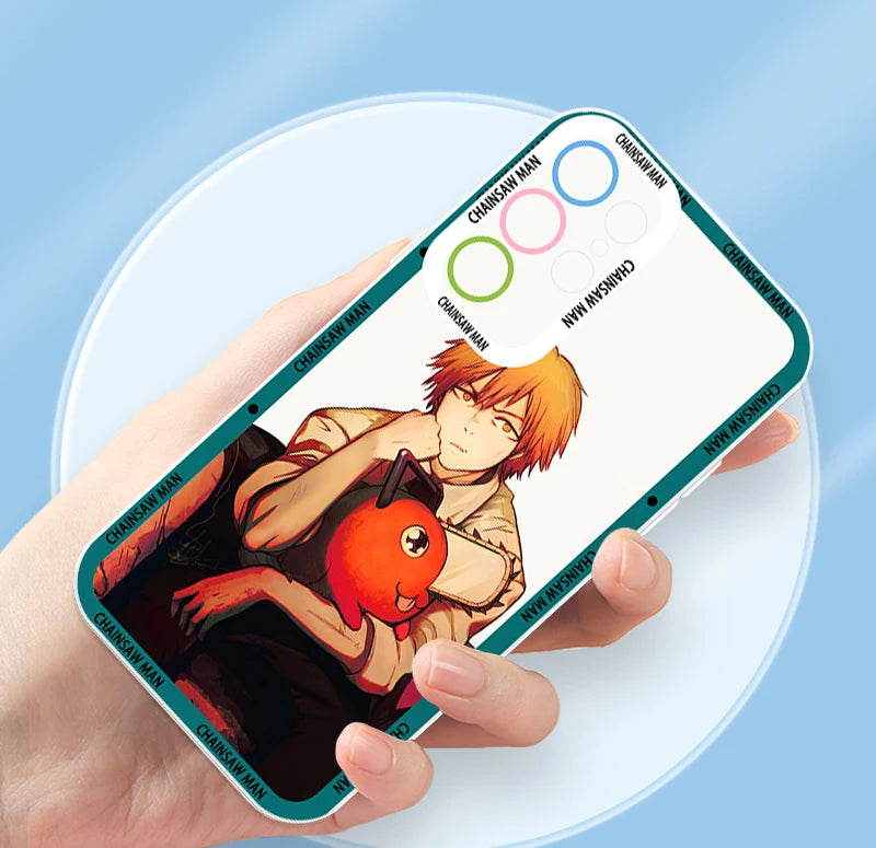 Funda Samsung Chainsaw Man Denji & Pochita