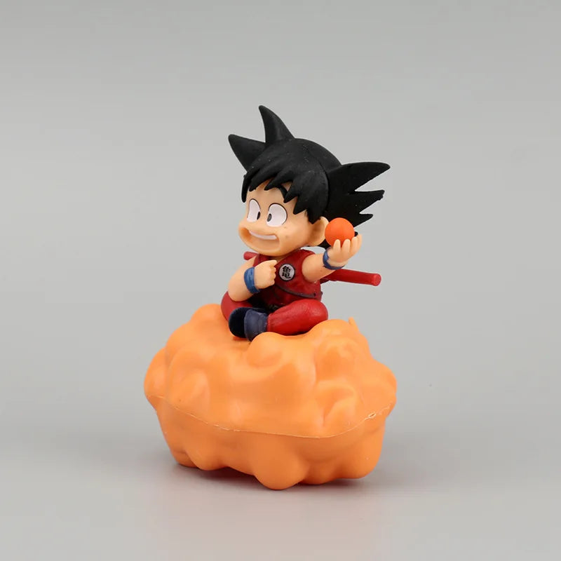 Dragon Ball Goku figure in the cloud