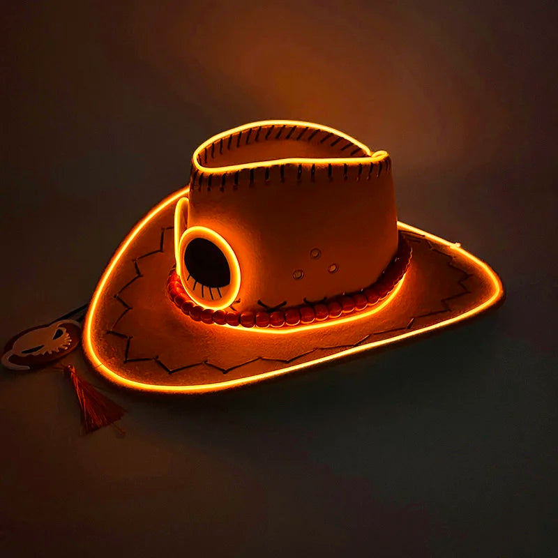Sombrero con luz LED de Portgas D. Ace - One Piece