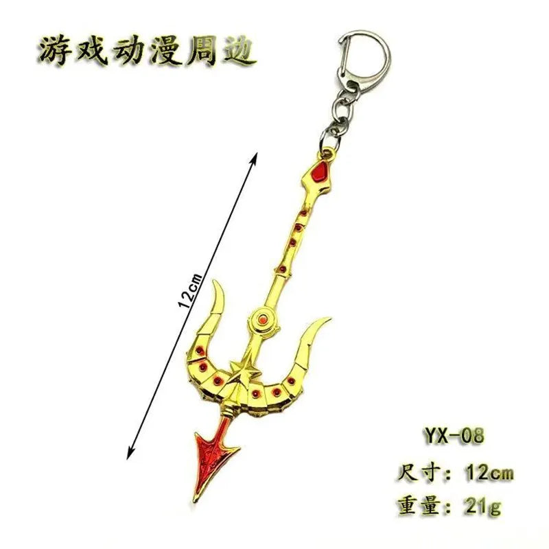 League Of Legends Keychains 12cm