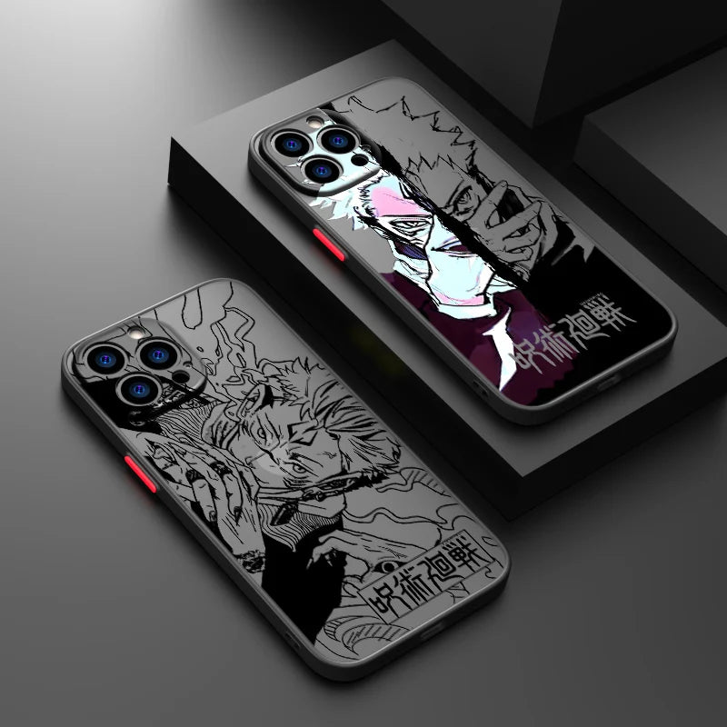Funda iPhone Translúcida Jujutsu Kaisen