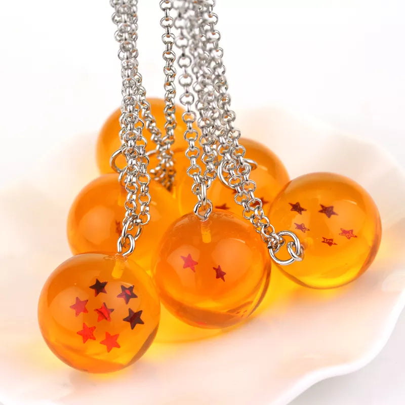 Dragon Ball pendant 1-7 dragon balls
