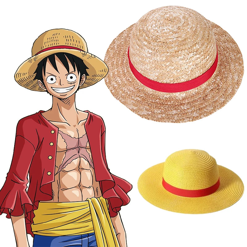 Sombreros de Cosplay Unisex de Luffy - One Piece
