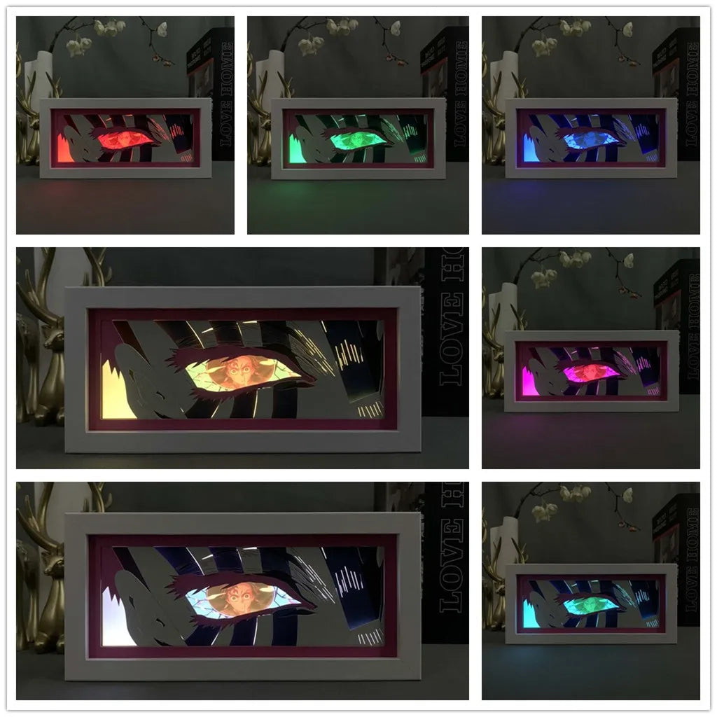 Akaza – Demon Slayer Light Box