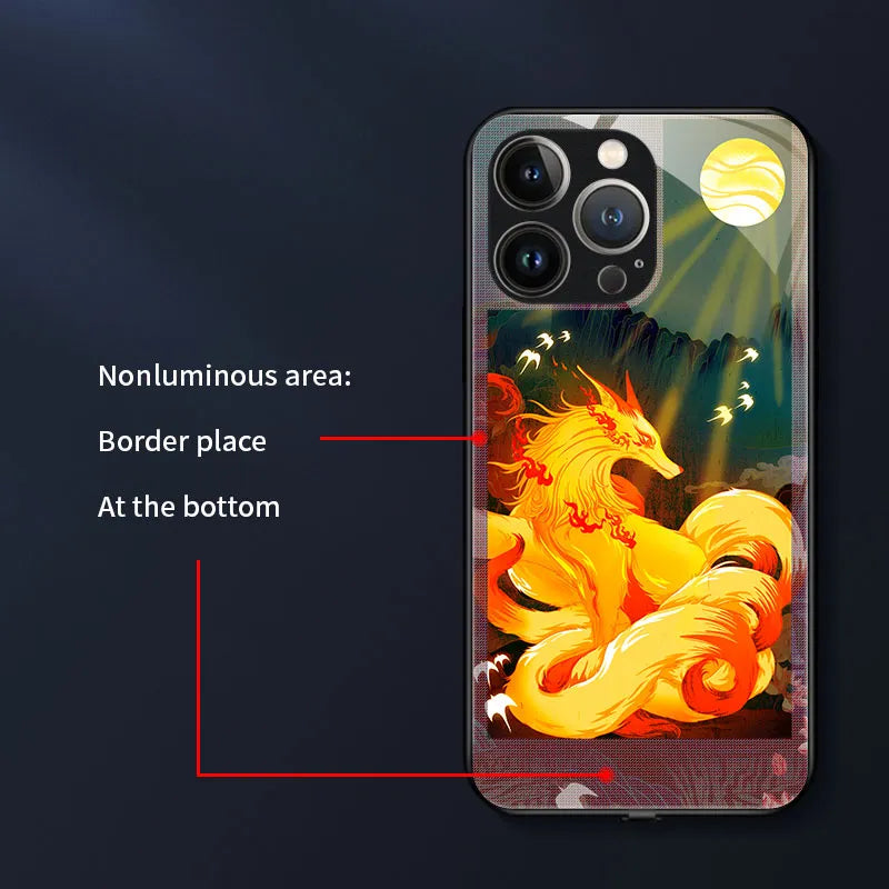 Fundas LED iPhone Cyberpunk
