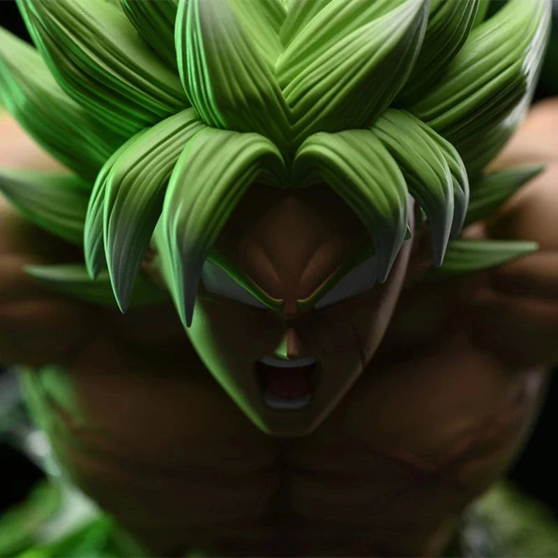 Dragon Ball Super Saiyan Broly Figure in Action