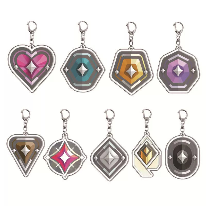 Valorant Ranks Keychains