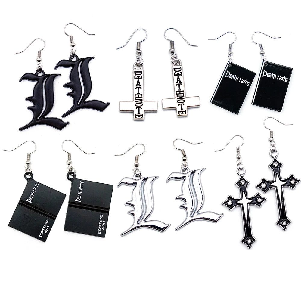 Death Note Earrings