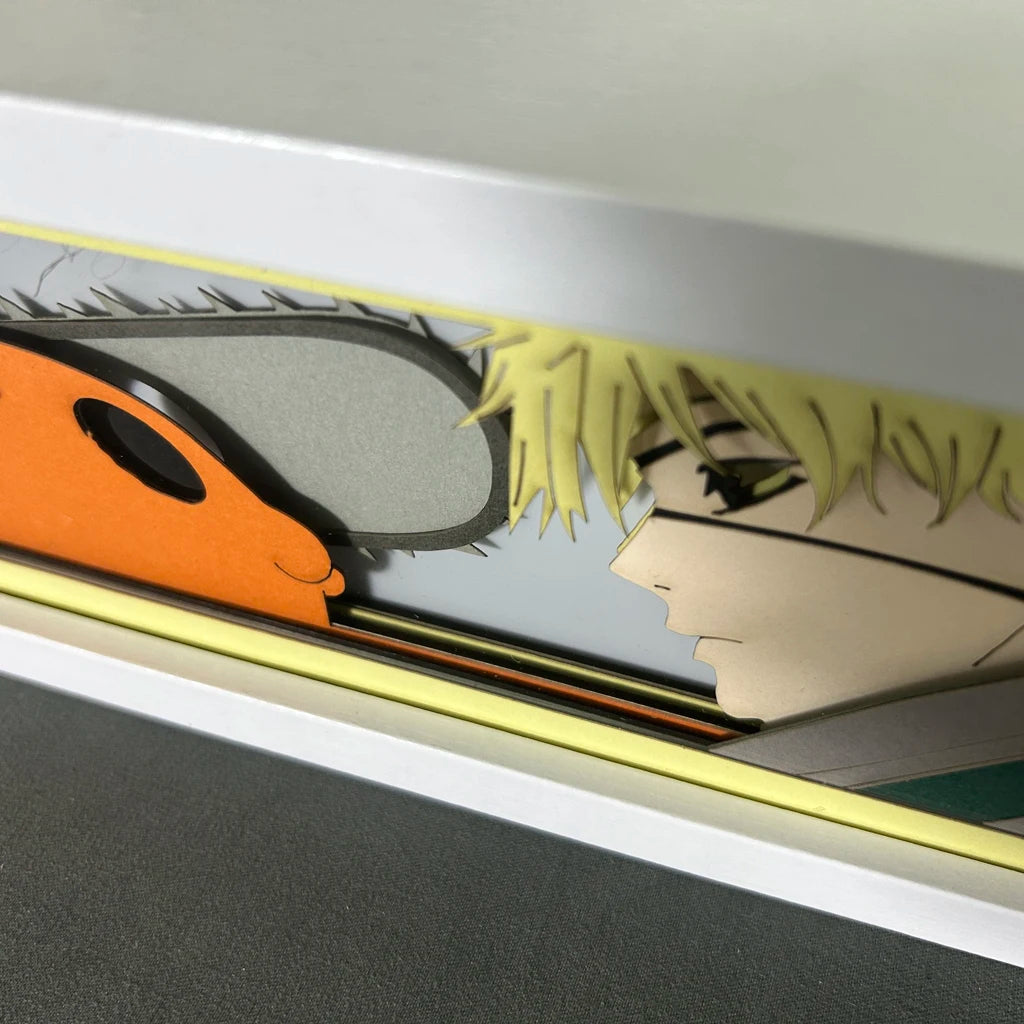 Pochita & Denji - Chainsaw Man Light Box