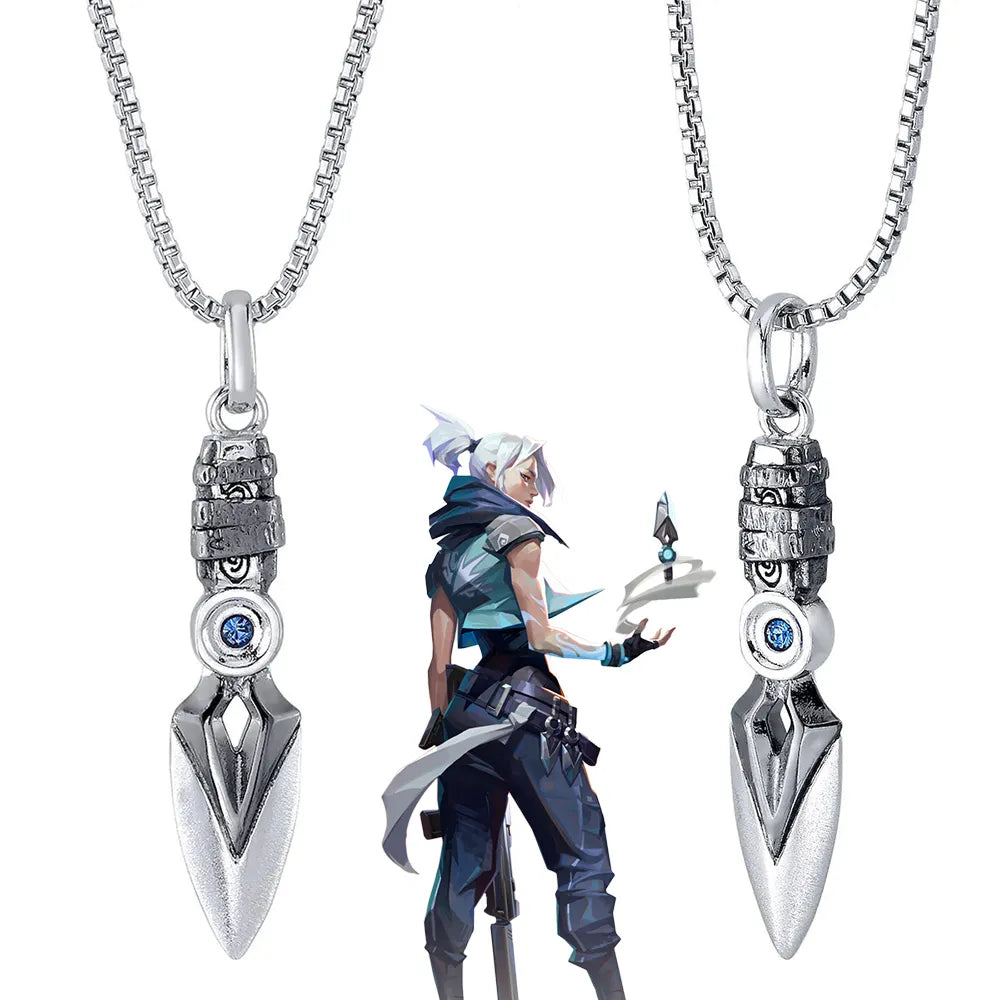 Jett Valorant Dagger Pendant