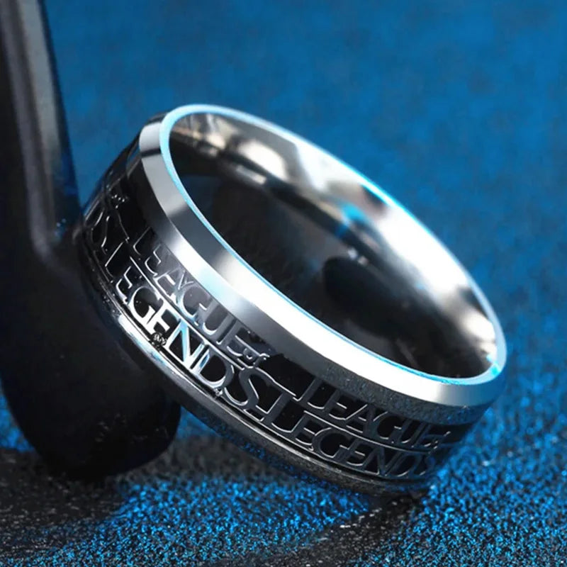 League of Legends Steel Ring