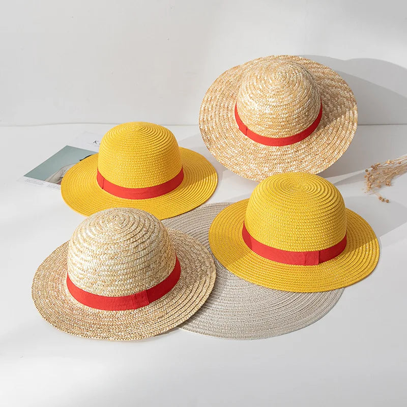 Sombreros de Cosplay Unisex de Luffy - One Piece
