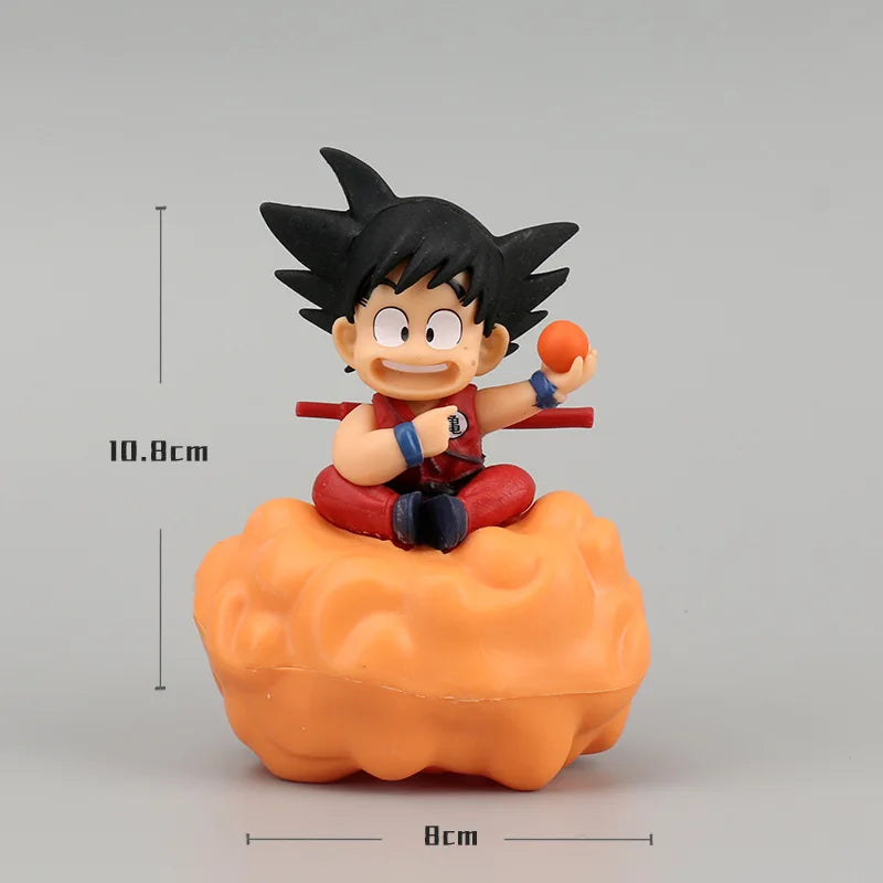 Dragon Ball Goku figure in the cloud