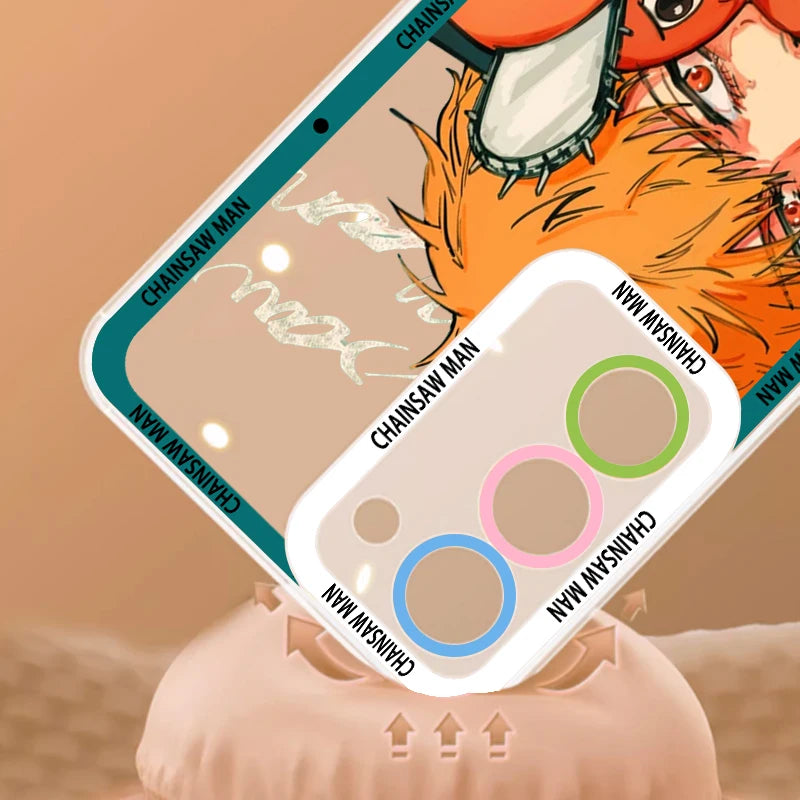 Funda Samsung Chainsaw Man Denji & Pochita