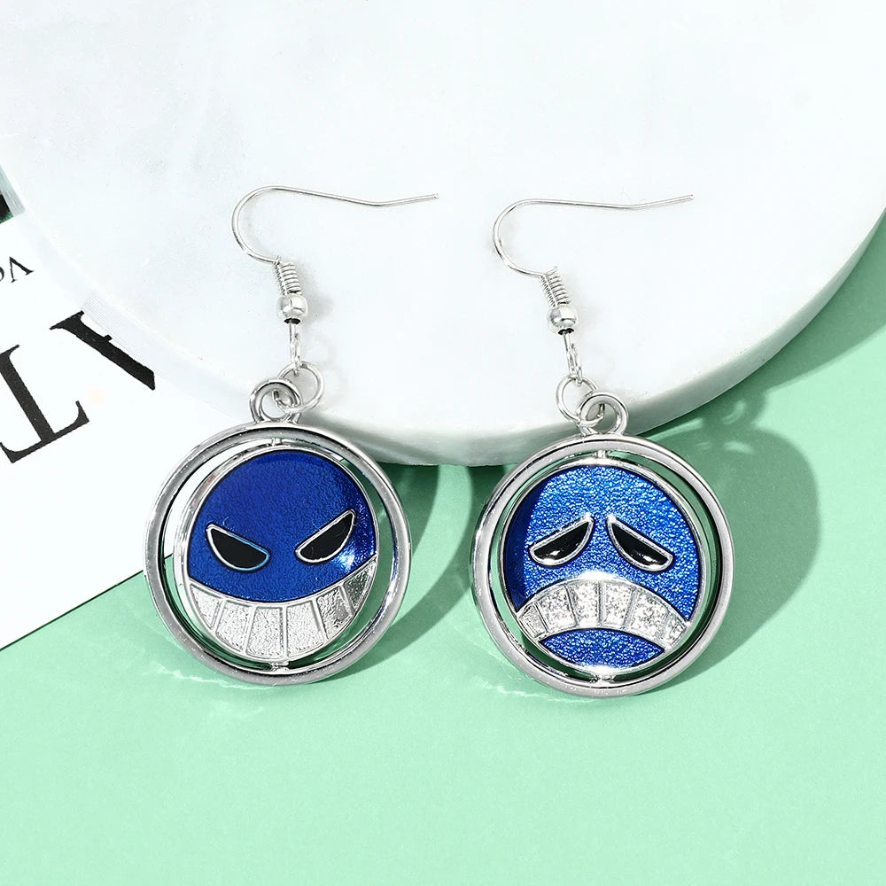 One Piece Portgas D. Ace Earrings