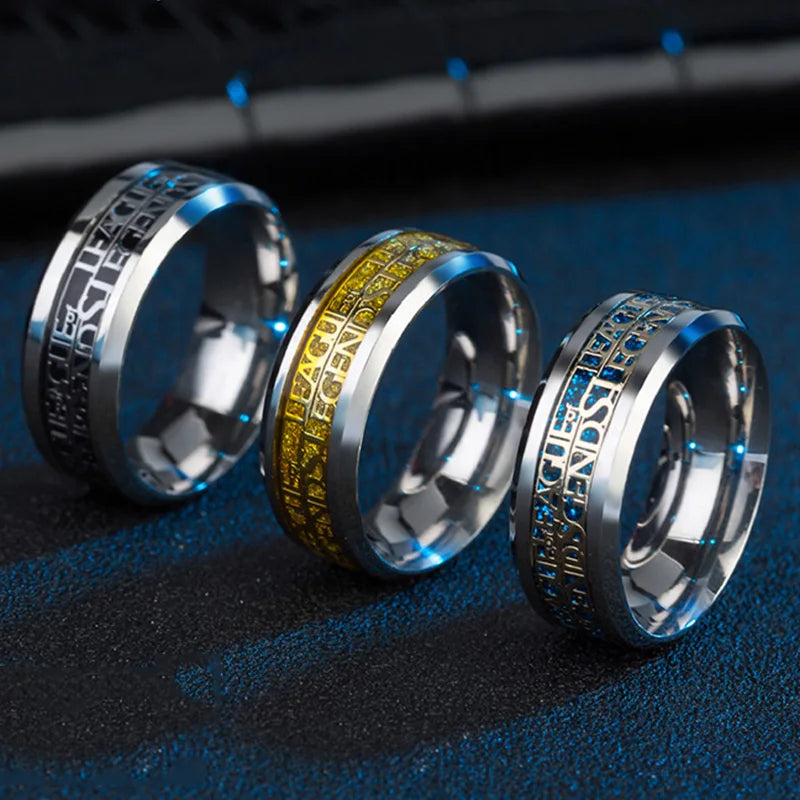 League of Legends Steel Ring