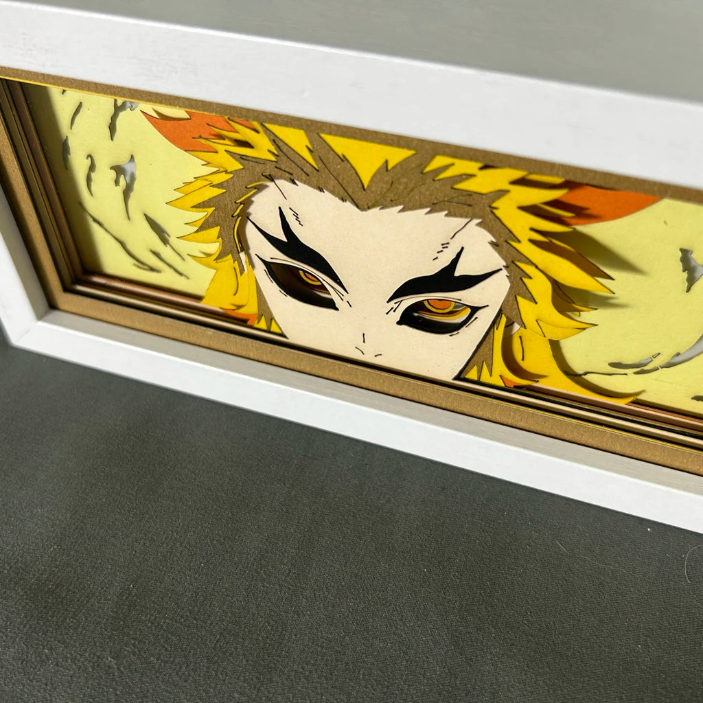 Kyojuro Rengoku - Demon Slayer Light Box