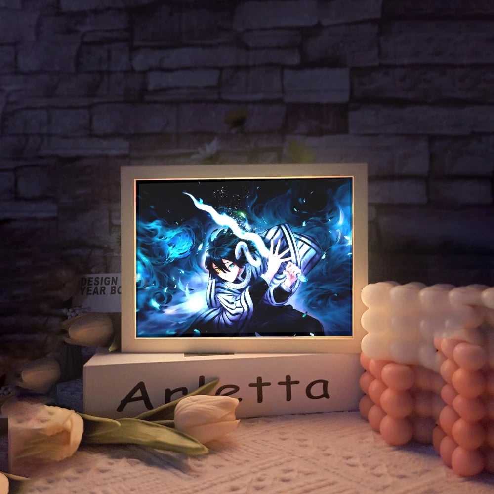 Marco de Luz Obanai - Demon Slayer