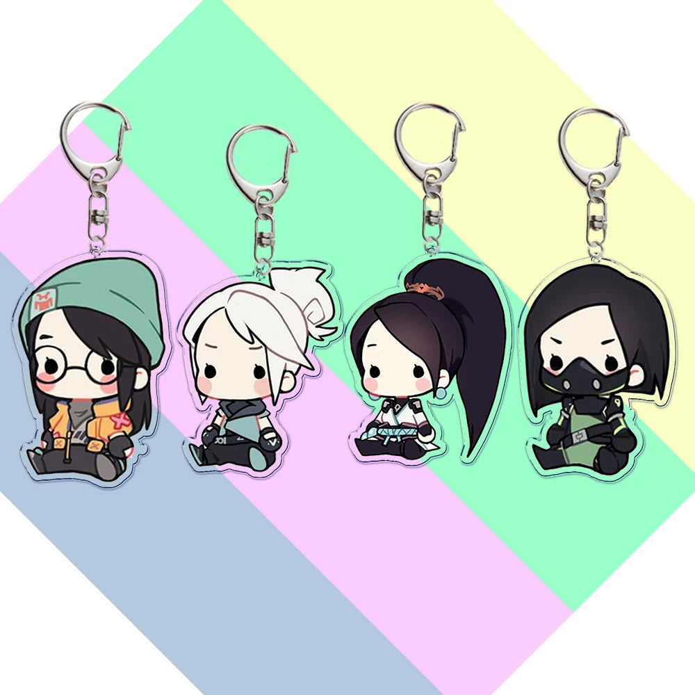 Valorant Character Keychains