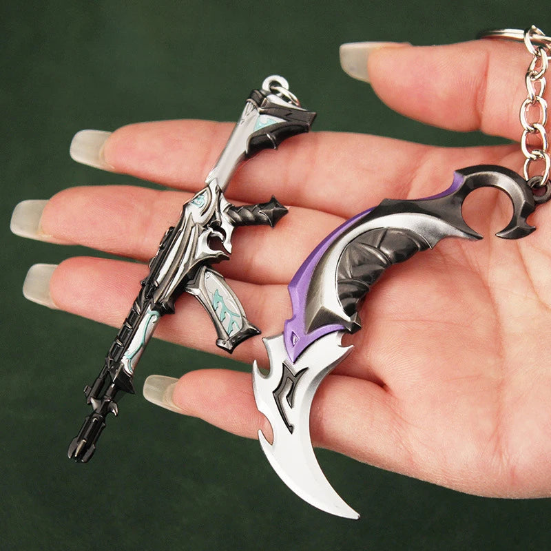 Valorant Skins Weapons Keychain
