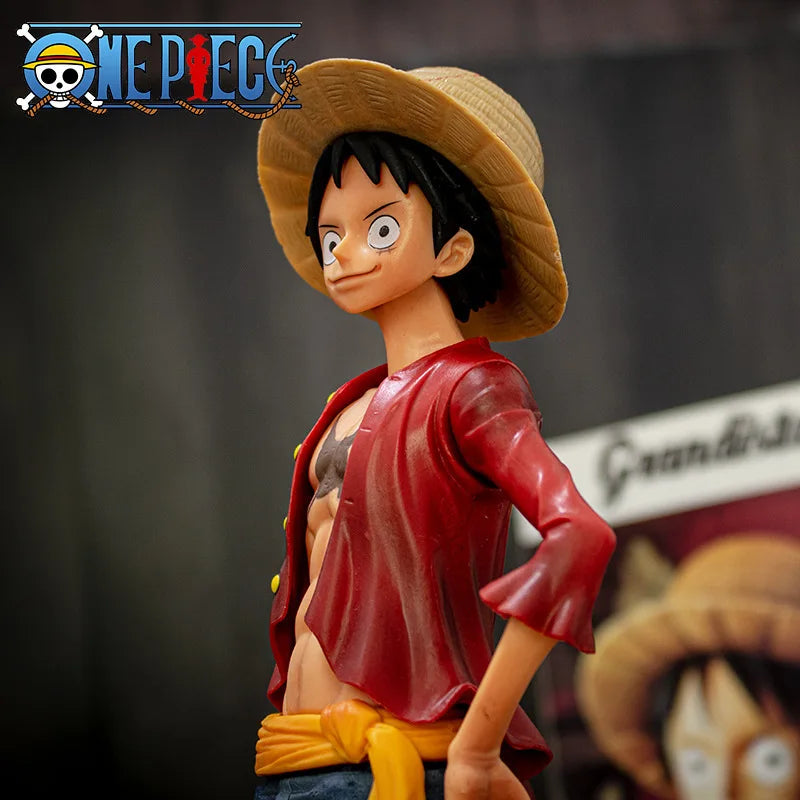 Figura de Luffy 28CM - One Piece con Cambio de Expresiones