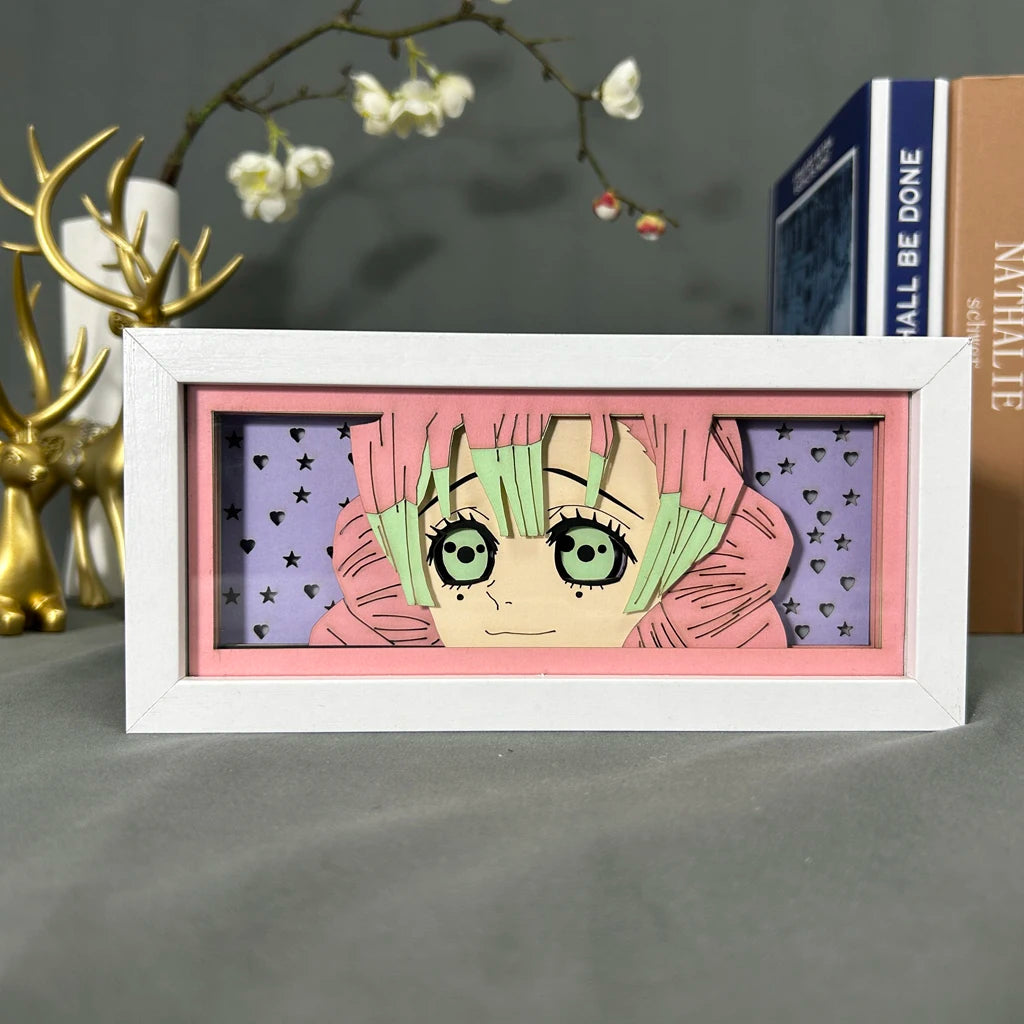 Mitsuri Kanroji - Demon Slayer Light Box