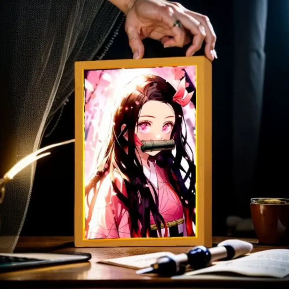 Marco de Luz Nezuko - Demon Slayer