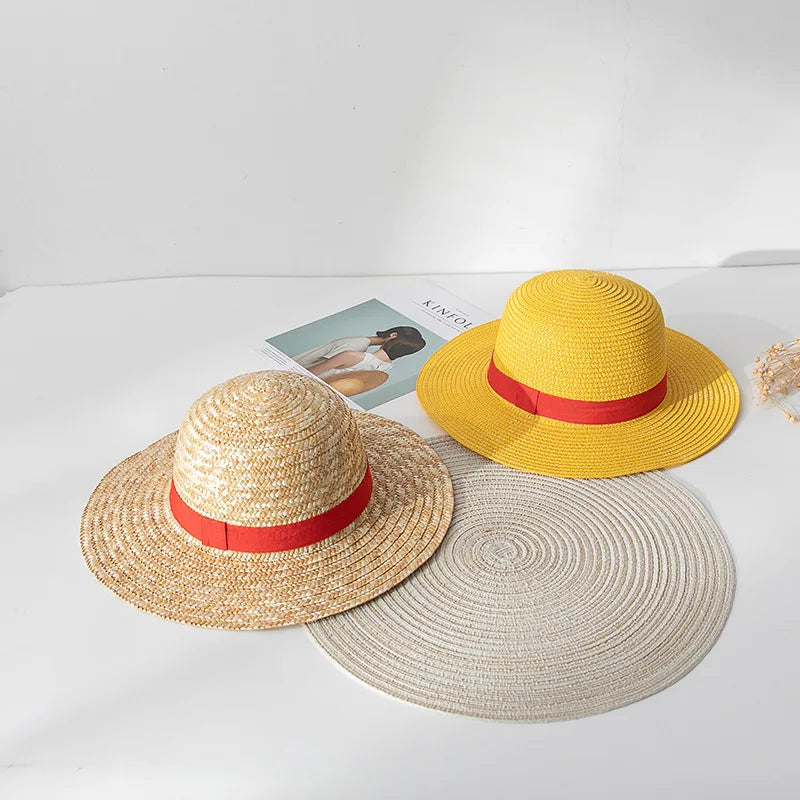 Sombreros de Cosplay Unisex de Luffy - One Piece
