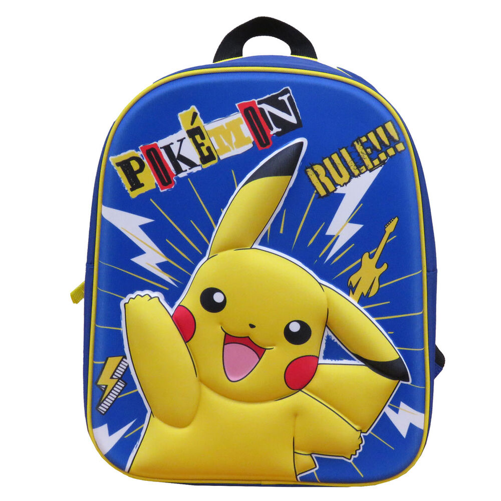 Imagen de Mochila 3D Pikachu Pokemon 30Cm parte de nuestra colección en Espadas y más, sitio oficial.