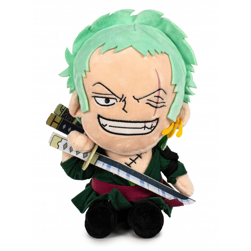 Imagen de Peluche Roronoa Zoro One Piece 25Cm parte de nuestra colección en Espadas y más, sitio oficial.