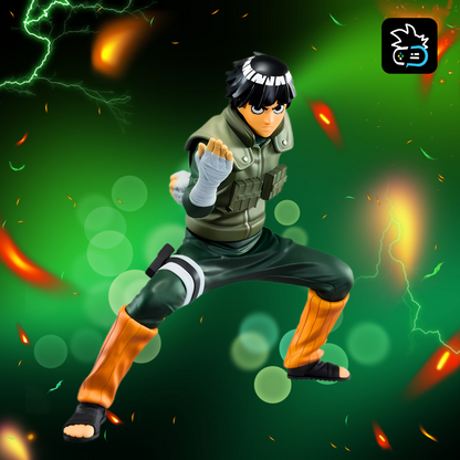 Figura Rock Lee Vibration Stars Naruto Shippuden 15cm