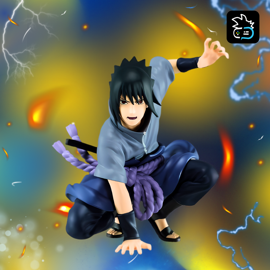 Figura Uchiha Sasuke Panel Spectacle Naruto Shippuden 9cm