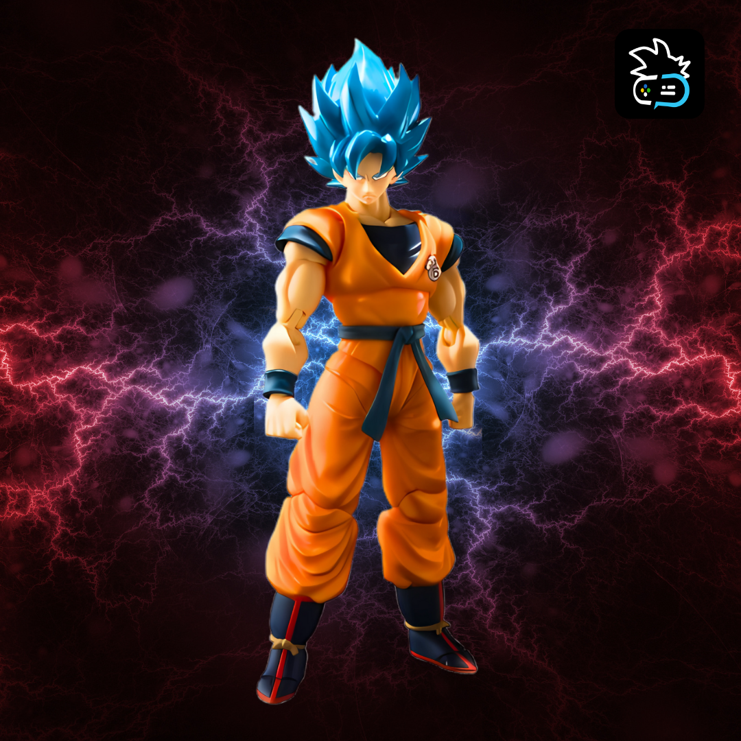 Figura Super Saiyan God Super Saiyan Son Goku Dragon Ball Super Broly 14cm