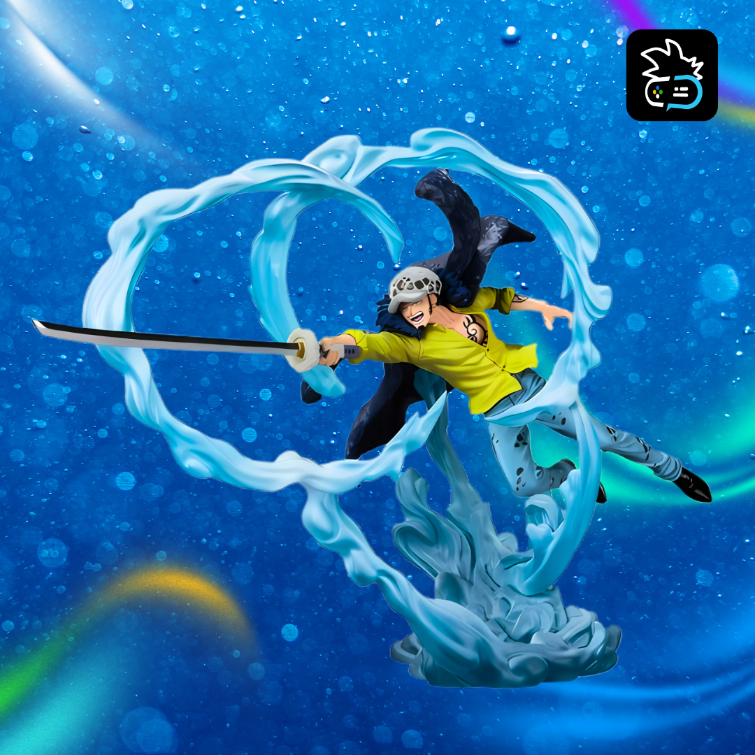 Estatua Figuarts Zero Trafalgar Law Battle Monster Onigashima One Piece 24cm