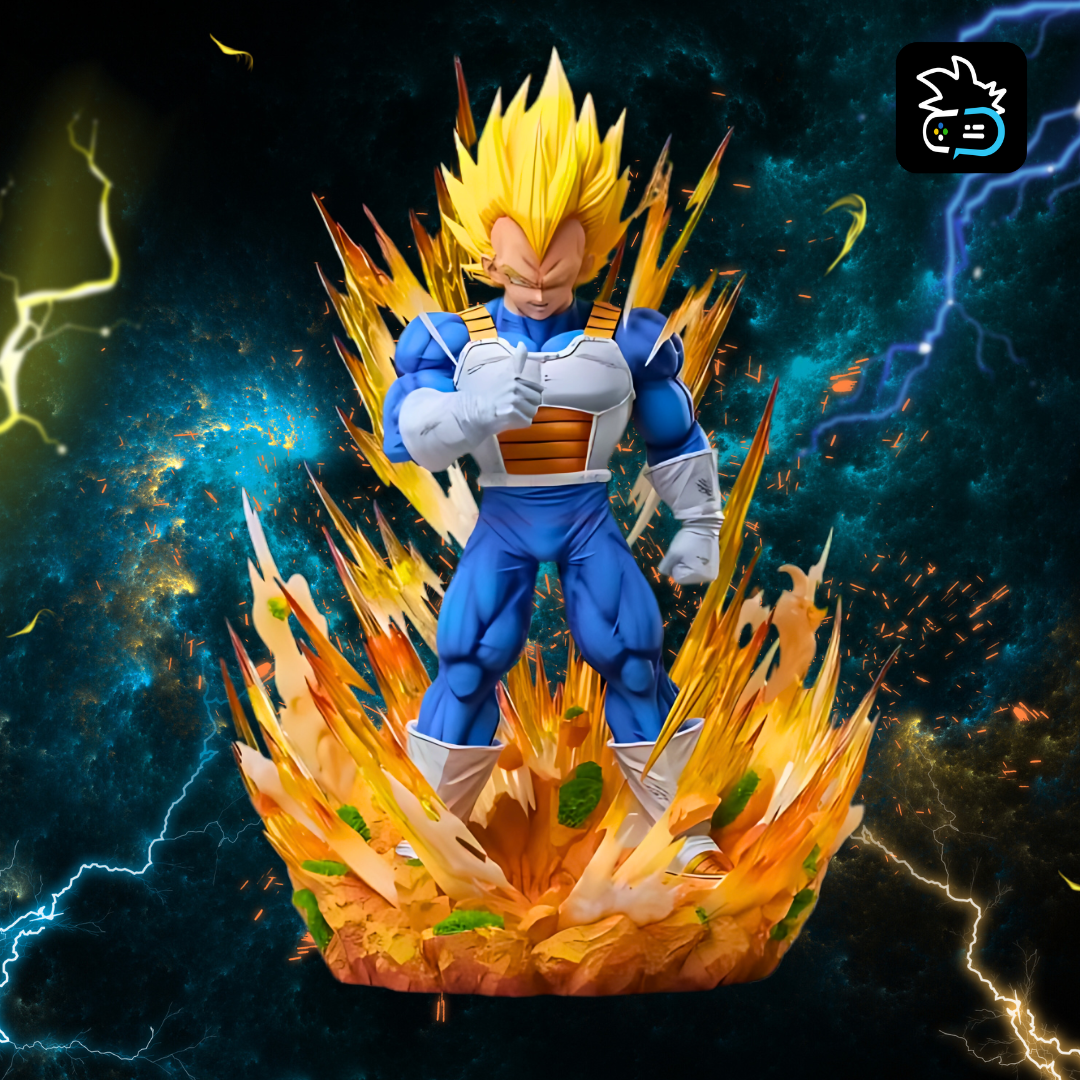 Figura Dragon Ball Vegeta Super Saiyan 36cm